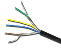 Cavus Powerlink MKIII kabel (4 ledere) uden stik, sort