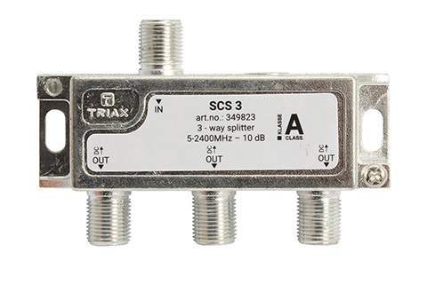 Triax SCS 3 3-vejs splitter