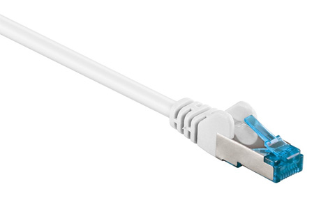 Network cable, Cat 6a S/FTP, white