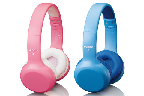 Lenco HPB-110 foldable kids Bluetooth headphone