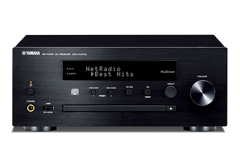 Yamaha CRX-N470D CD-receiver med netværk, sort
