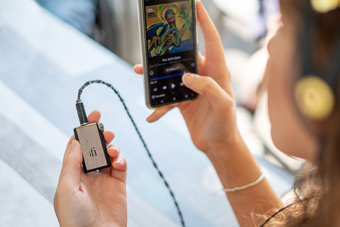 ifi Audio GO blu portable DAC and headphone amp - Lifestyle