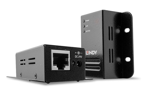 Lindy 50m USB 2.0 Cat.5 network extension kit with PoC