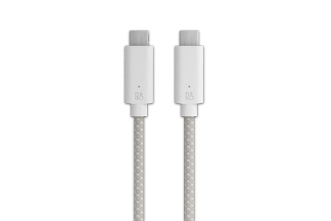 USB-C fabric cable, white