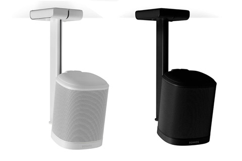 Flexson ceiling mount for Sonos One, SL and Play 1, white and black