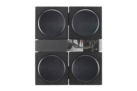 Flexson Wall mount for 4x SONOS AMP - Cables