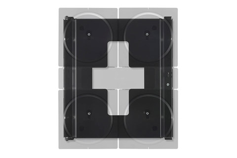 Flexson Wall mount for 4x SONOS AMP - 4x Sonos AMP