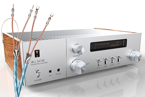 SA750 integrated stereo amplifier with Supra Excalibur cable