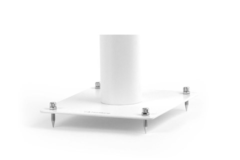 NorStone Stylum S speakerstands, 25 cm. -  White base