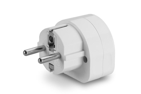 Lindy UK power adapter for standard Schuko outlets - LDY73099