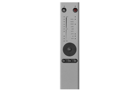 System Audio Legend Hub in silver - Remote