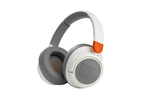 JBL JR460NC on-ear headphones for kids, white