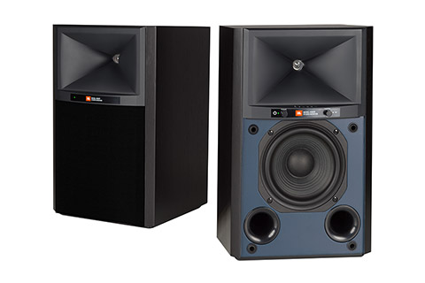 JBL  4305P studio monitor bookshelf speaker - Black