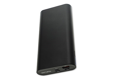 4smart Quick Charge 3.0 USB Powerbank with PD, 20.000 mAh(130W) - Sort