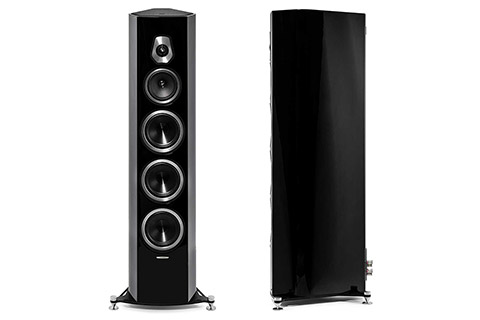 Sonus faber Sonetto VIII floorstanding speakers - Black