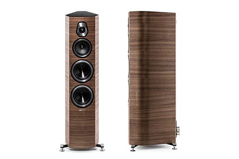 Sonus faber Sonetto V floorstanding speaker, wood veneer