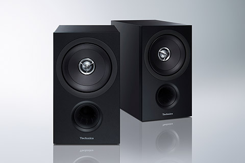 Technics SB-C600 Kompakt högtalare, svart,  1 par