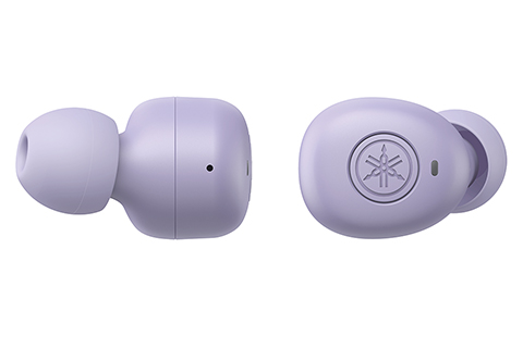 Yamaha TW-E3B in-ear headphones, purple