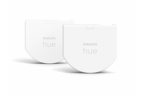 Philips Hue Wall Switch Module för installation bakom befintlig strömbrytare,  2 per st.