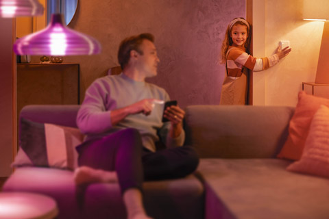 Philips Hue Wall Switch Module Lifestyle 2