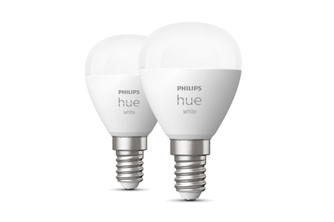 Philips Hue White E14 LED small bulb - 2 stk