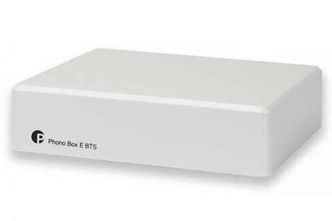 Pro-Ject Phono Box E BT 5 RIAA forstærker (MM) med Bluetooth, hvid