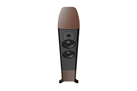Contour 30i floorstanding speaker - Walnut top