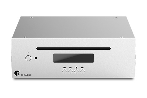 Pro-Ject CD Box DS3 High-End CD player - Silver front
