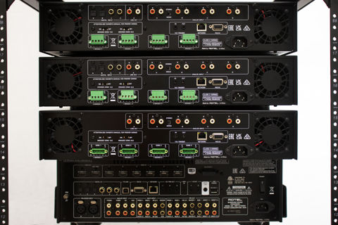 Rotel C8+ Multi-channel Power amplifier, 8x 150W class A/B - Lifestyle