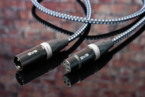 SVS SoundPath balanced audio cable (1x XLR male - female), white - Lifestyle
