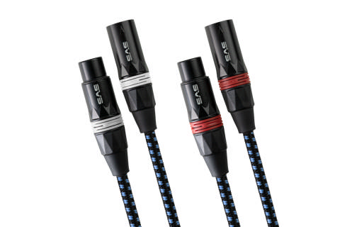SVS SoundPath balanced audio cable pair (2x XLR male - female), 1.00 meter