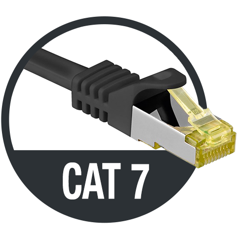 CAT 7 ethernet cable icon