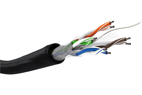 Network cable, Cat 6/6A U/UTP, outdoor