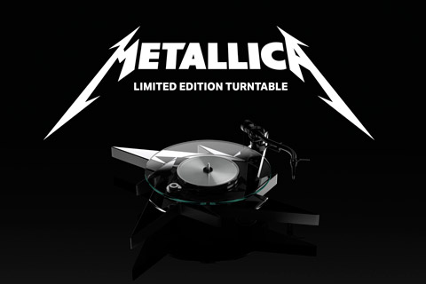 Pro-Ject Metallica turntable, logo
