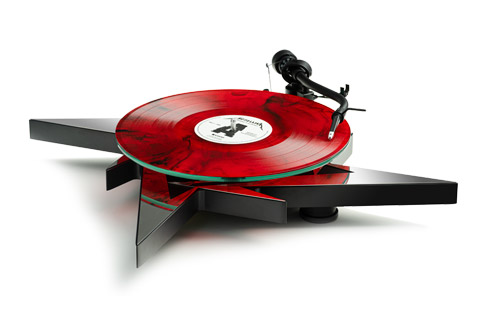 Pro-Ject Metallica turntable, hardwired
