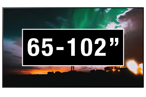 Brackets 65 – 102 inch TV icon
