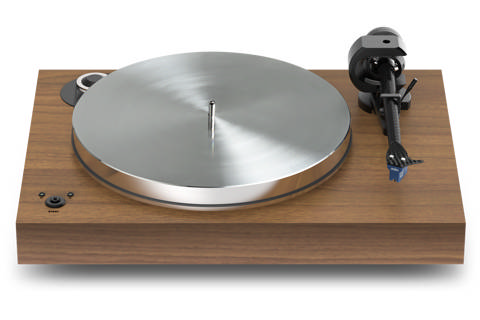 Pro-Ject X8 Evolution record player with carbon tonearm (WITHOUT pickup), wood veneer, walnut