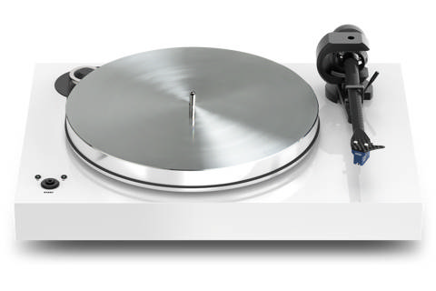 Pro-Ject X8 Evolution record player with carbon tonearm (WITHOUT pickup), white high gloss