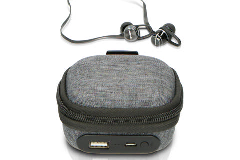 Lenco EPB-160 trådløse sport in-ear høretelefoner, sort