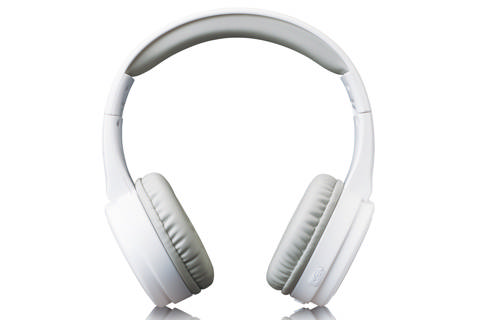 Lenco HPB-330 Bluetooth headphones - White