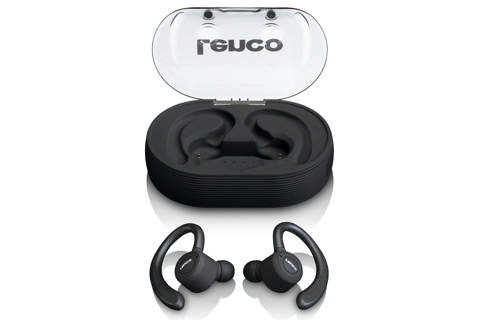 Lenco EPB-460 trådlösa in-ear sport-hörlurar, svart
