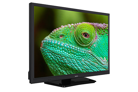 Lenco LED-2463 24'' Smart HD LED TV, 12 volt and 230V~, black