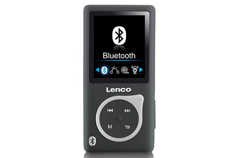 Lenco XEMIO-768 MP3/MP4 player with Bluetooth - Grey