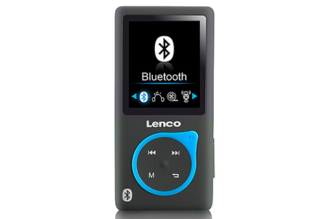 Lenco XEMIO-768 MP3/MP4-spelare med Bluetooth, blå