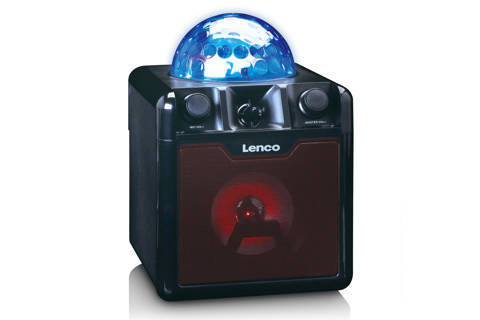 Lenco BTC-055BK Bluetooth speaker with lights