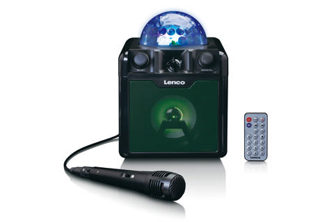 Lenco BTC-055BK Bluetooth speaker with lights