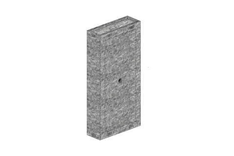 B-System Secoboxx universal backbox for drywall (rectangle) - XS