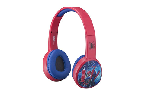Bluetooth hovedtelefoner med Spiderman