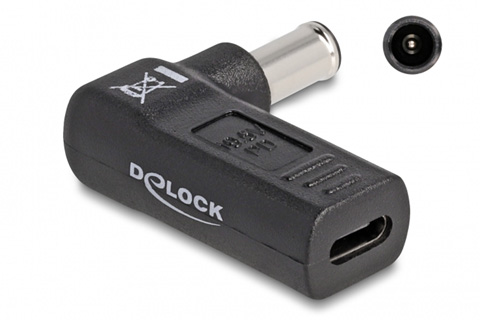 DeLOCK USB-C til Sony oplader adapter 6,0 x 4,3 mm.