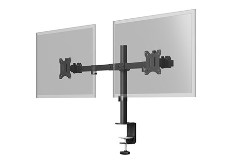 double monitor mount fix